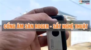 motor roger kết hợp sắt nghệ thuật